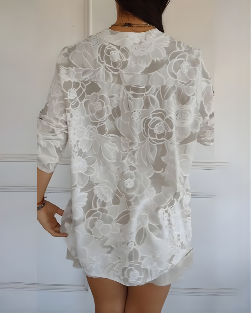 Holly™ | Floral Print Blouse