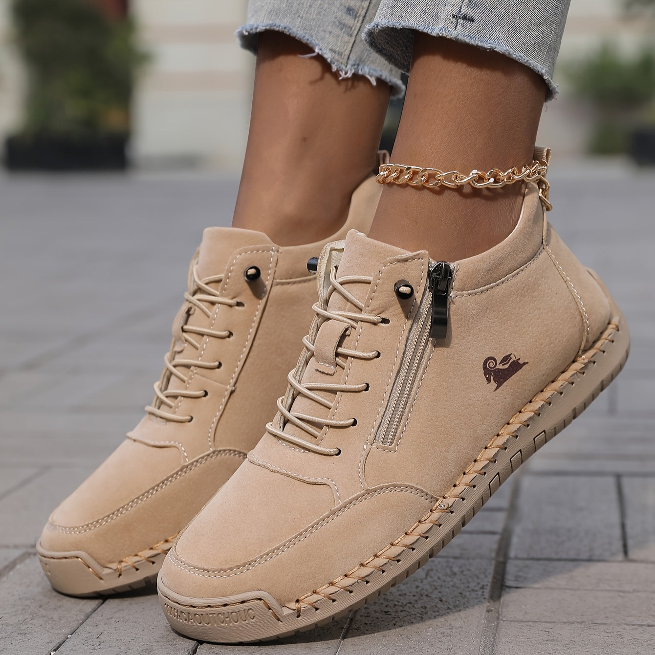 Soleil™ | Orthopedic Comfort Zip Sneakers