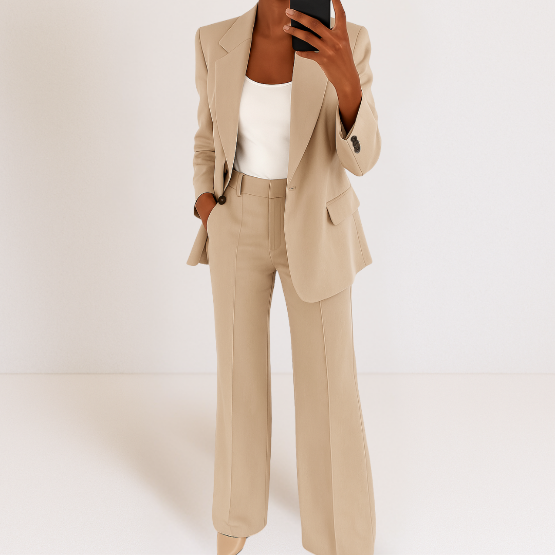 Melynda™ | Stylish Two-Part Suit Set