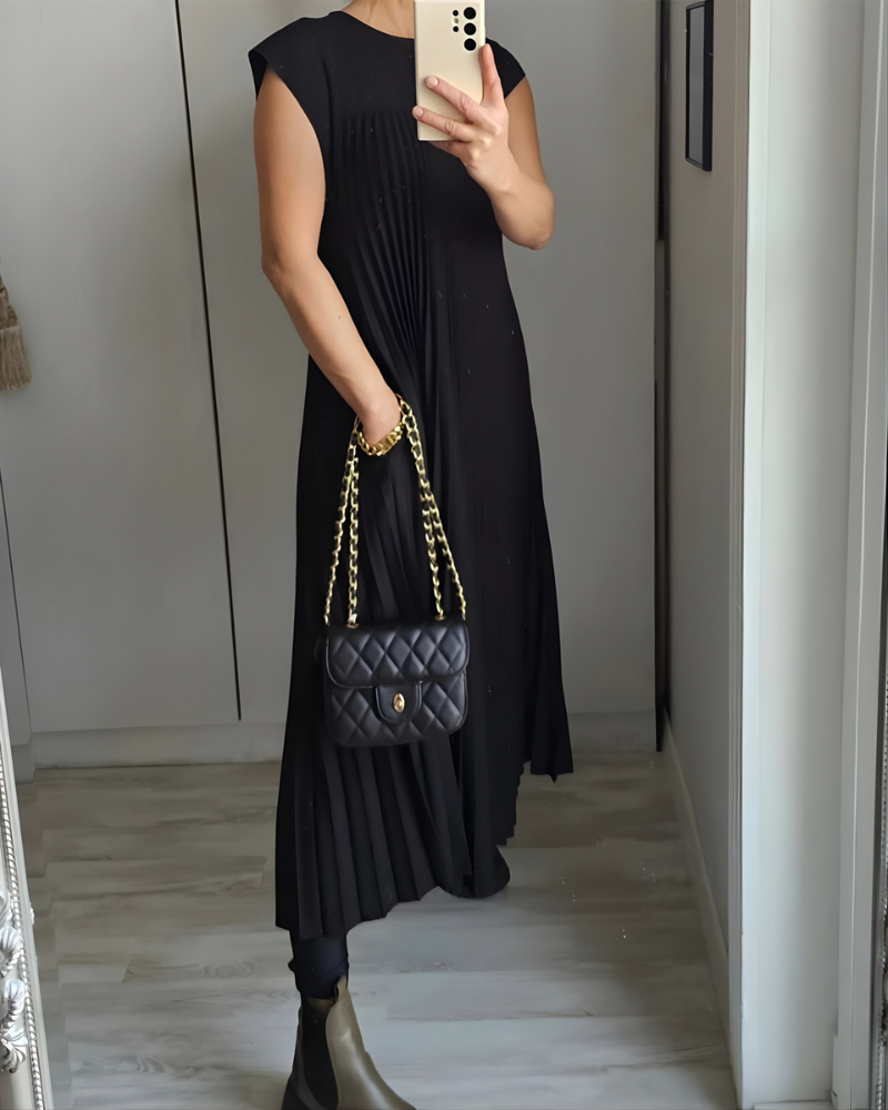 Callista™ | Elegant Pleated Dress
