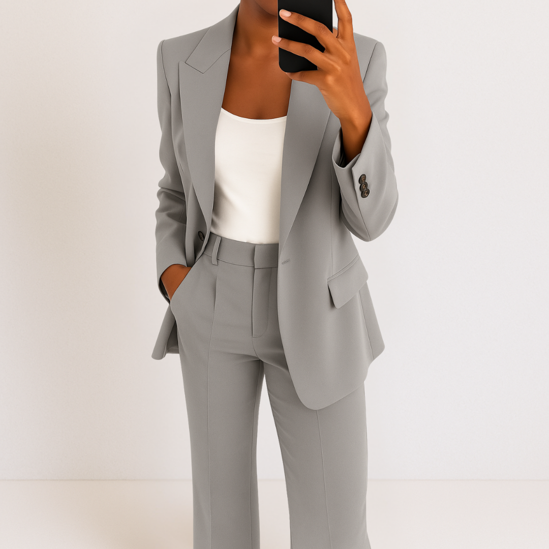Melynda™ | Stylish Two-Part Suit Set