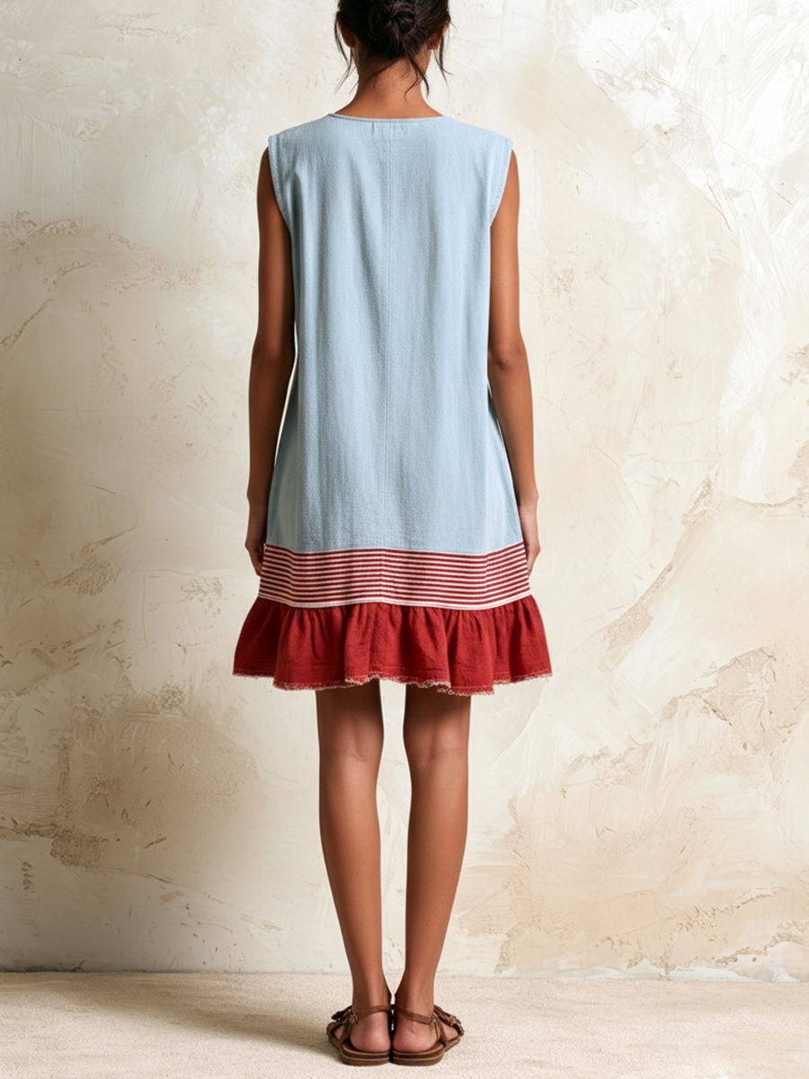 Zaria™ | Ruffle Hem Tunic Dress