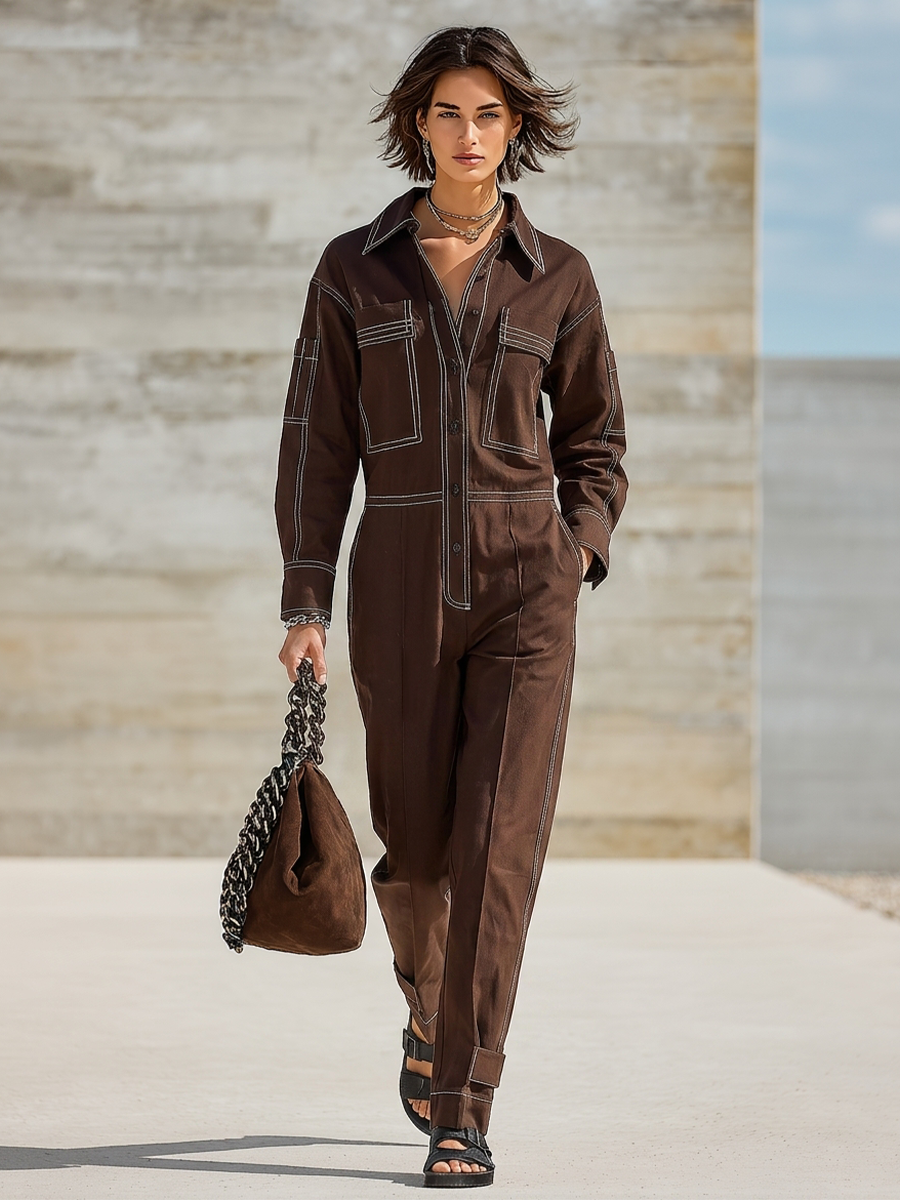 Muriel™ | Straight-Leg Jumpsuit