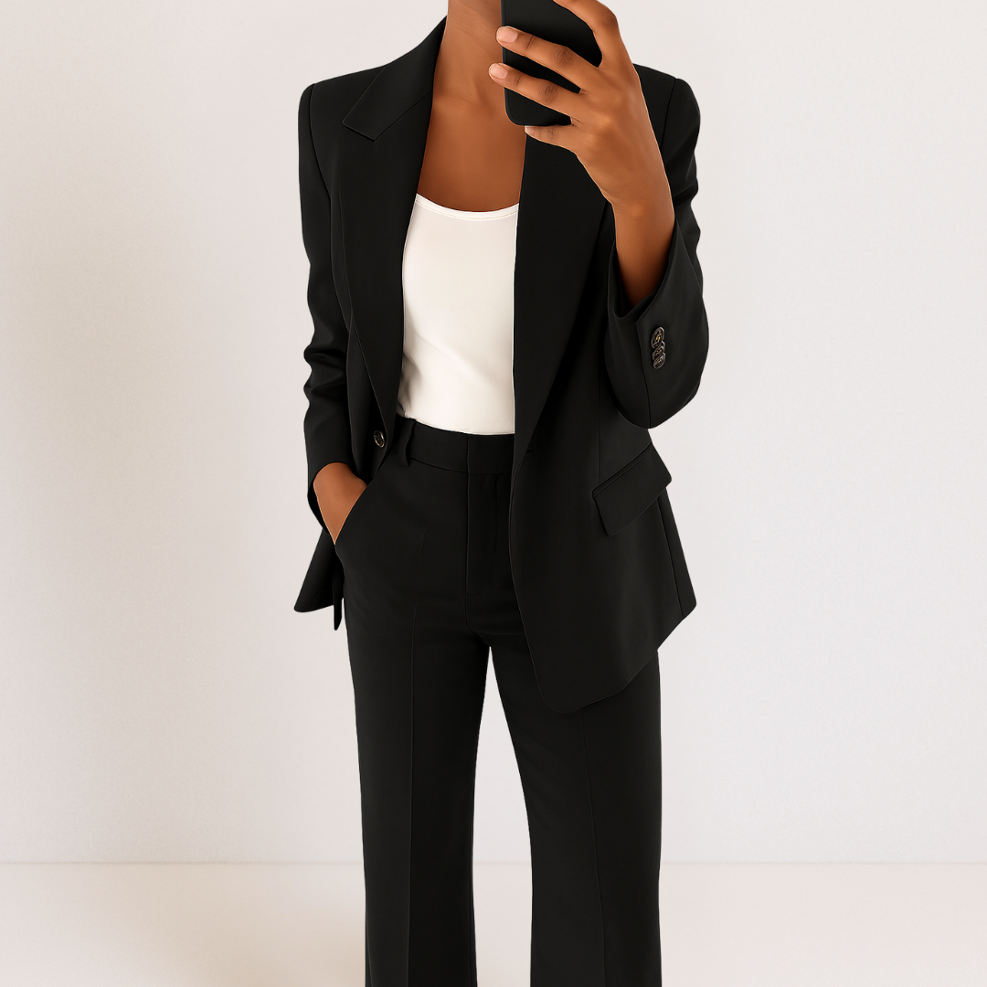 Melynda™ | Stylish Two-Part Suit Set