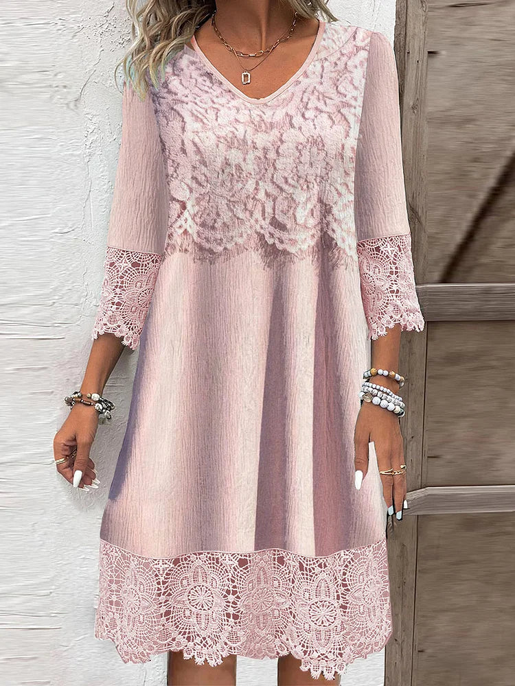 Kalista™ | Midi Lace Dress