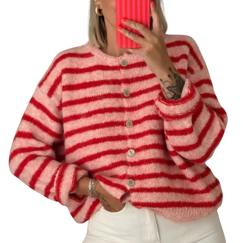 KARSYN™ | – Stylish Striped Casual Cardigan