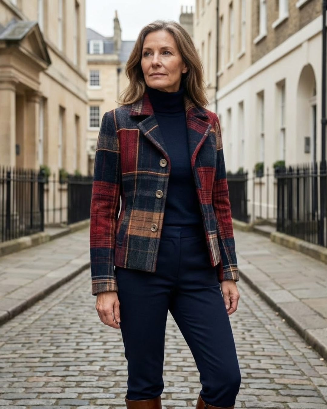 Ruby™ | Timeless Plaid Jacket
