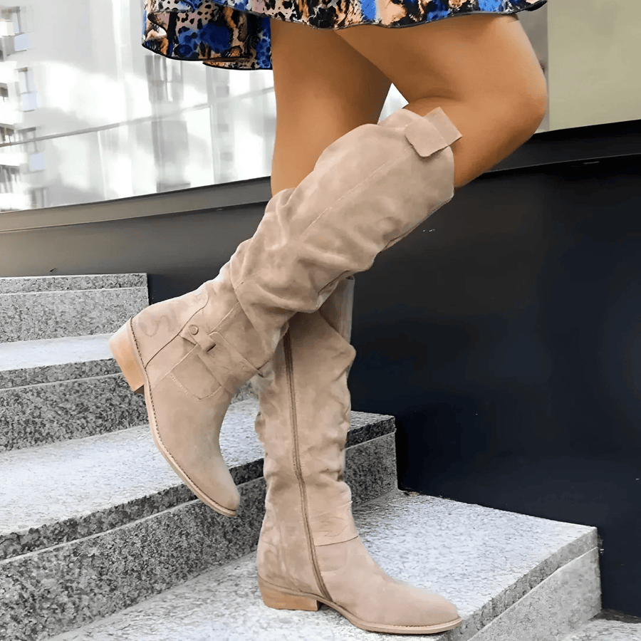 Madeleine™ | Knee-High Suede Boots