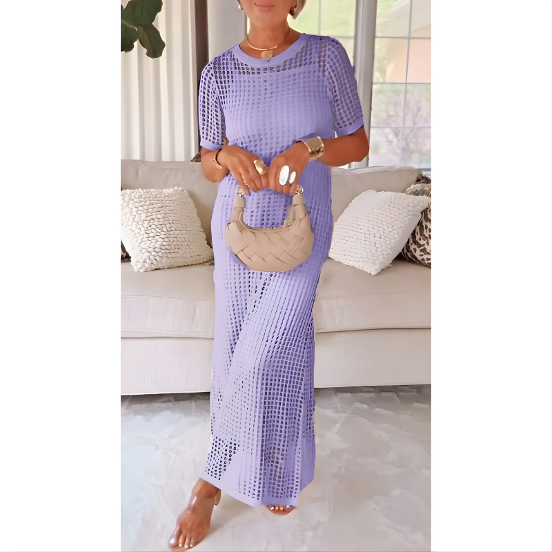 Ariella™ | Elegant Cut-Out Maxi Dress