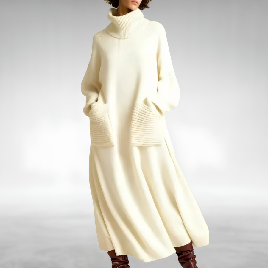 Maryam™ | Cozy Turtleneck Dress