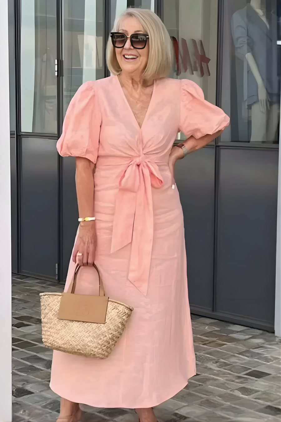Siena™ | V-Neck Sleeve Dress