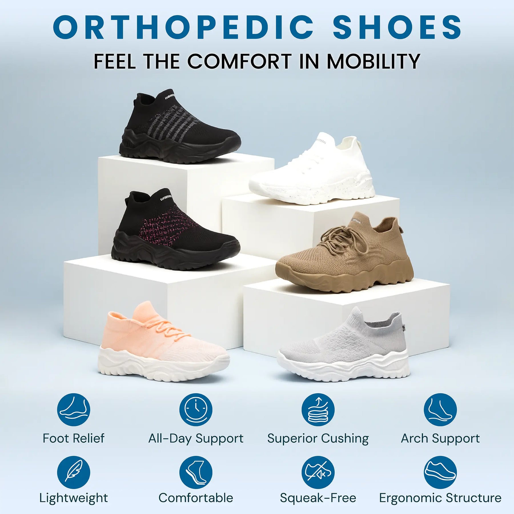 Kaiya™ | Orthopedic Sneakers