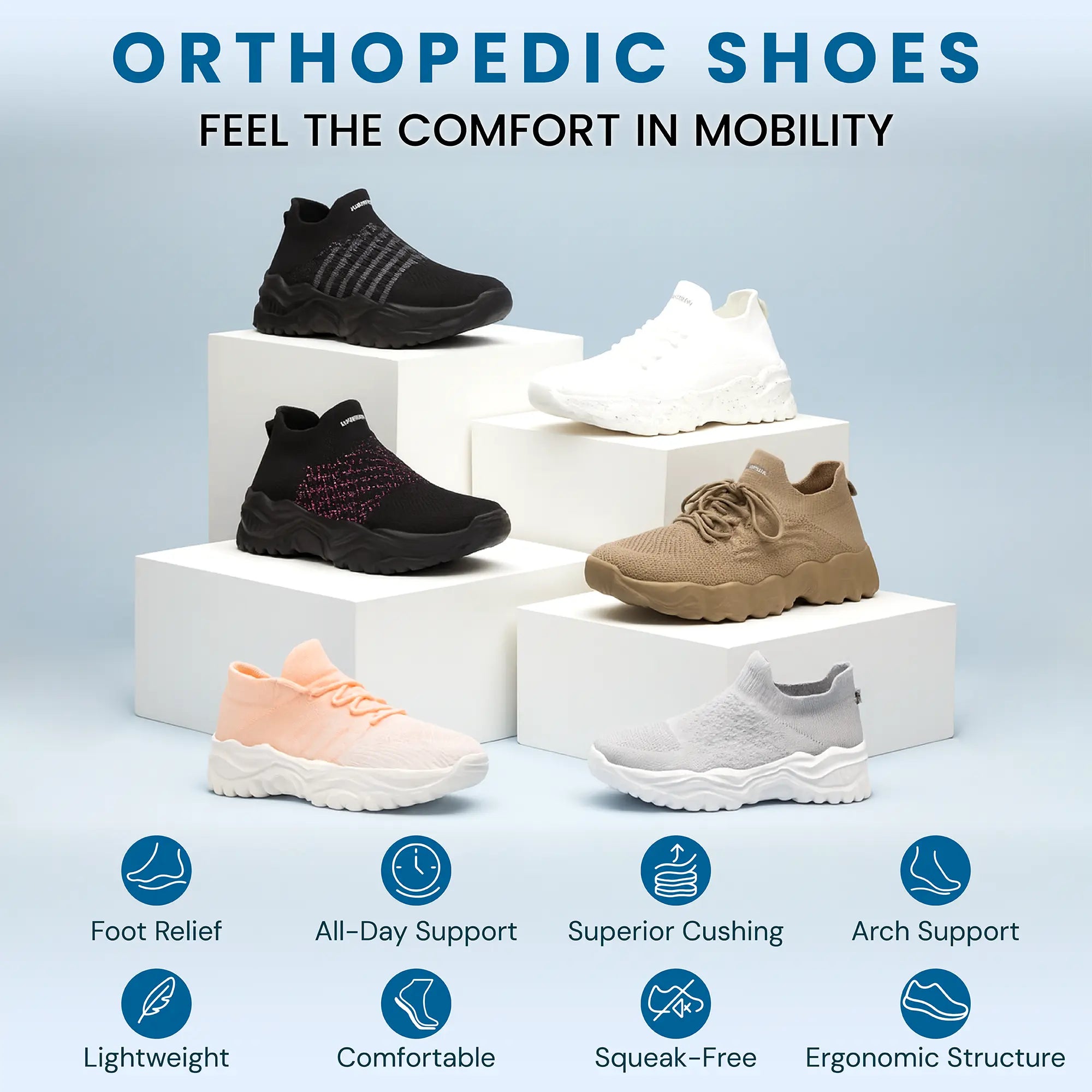Kaiya™ | Orthopedic Sneakers