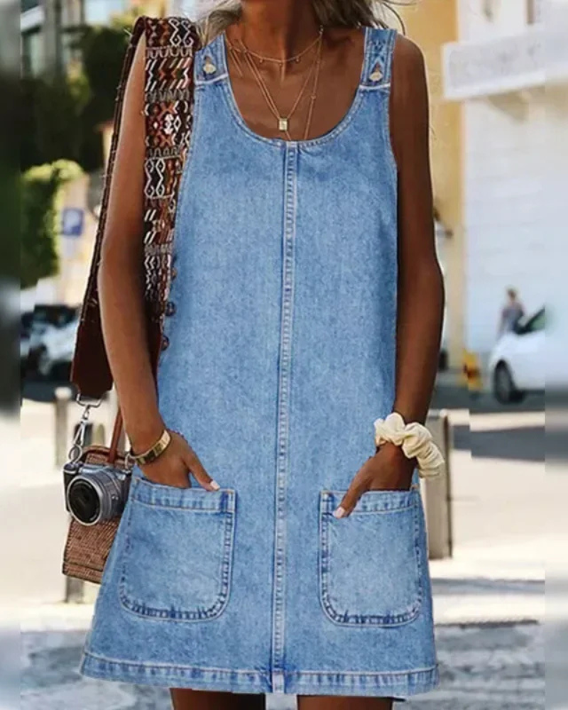 Maisy™ | Denim Dress