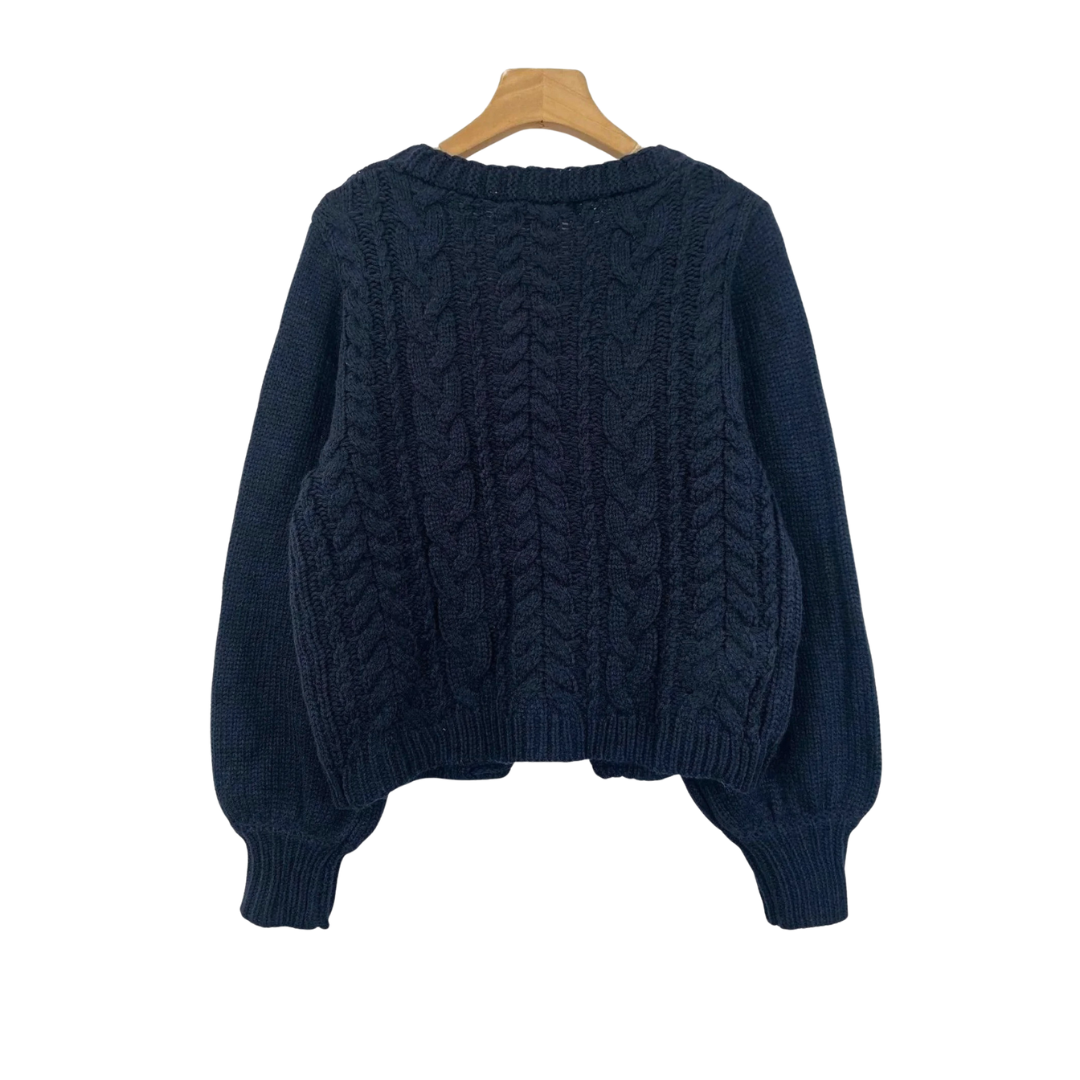 BEXLEY™ | – Cozy Cable Knit Tie-Front Cardigan