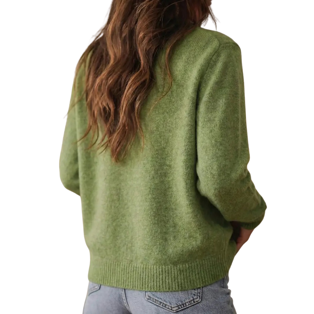 WILLA™ | – Cozy Solid Button Knit Cardigan