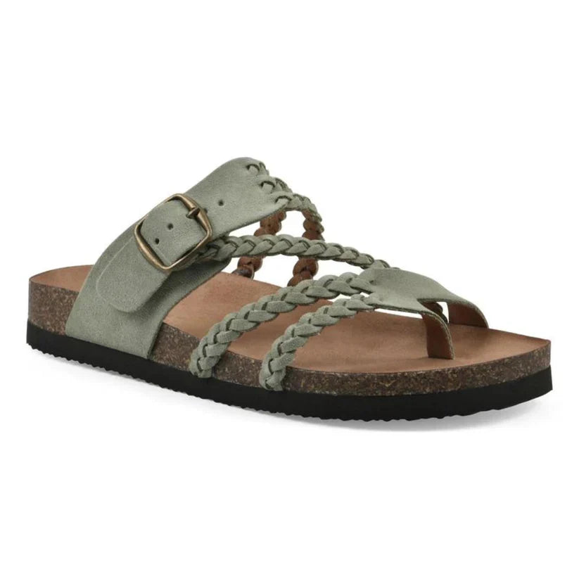 Leah™ | Braided Cork Comfort Sandals