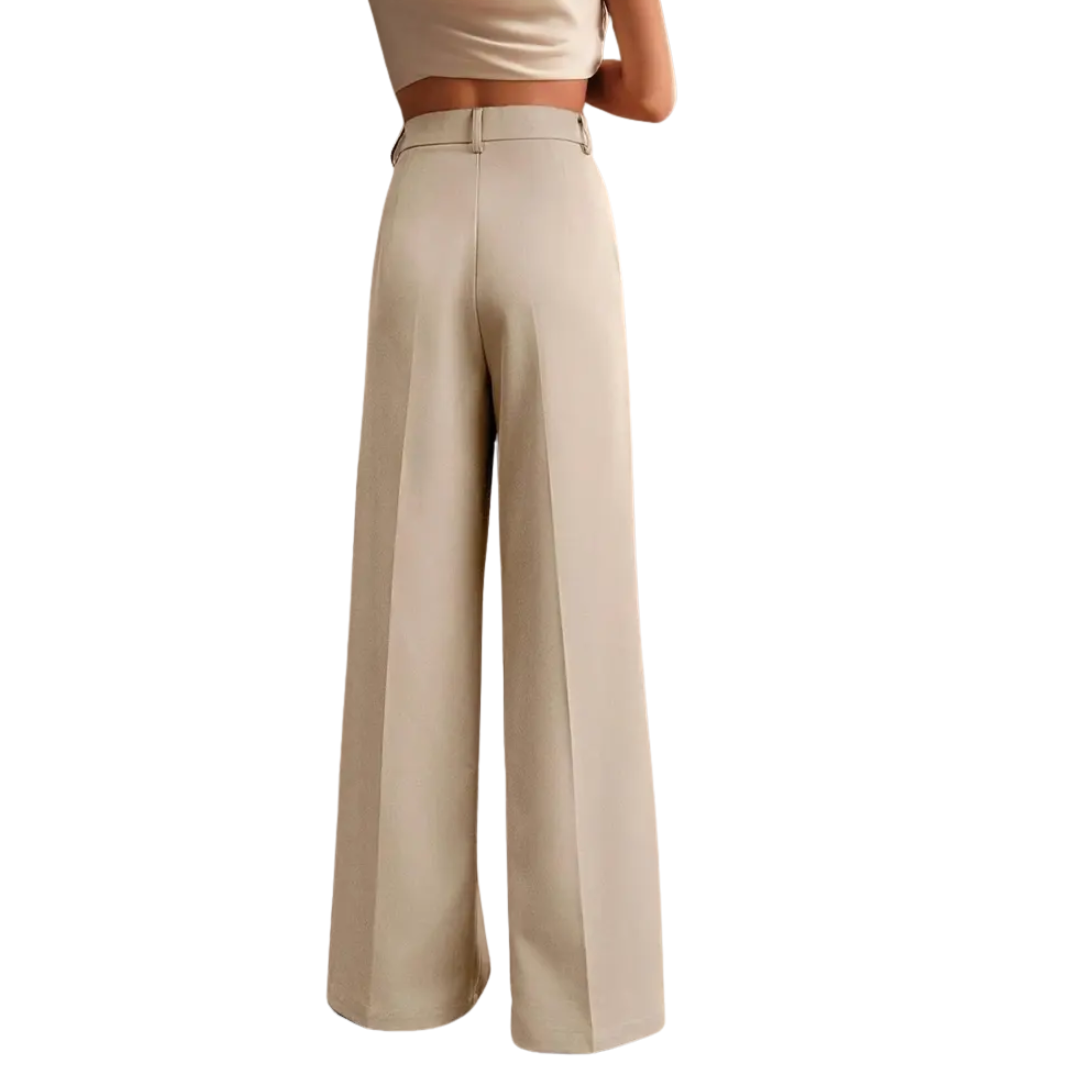 WREN™ | – Relaxed High-Waist Wide Leg Trousers