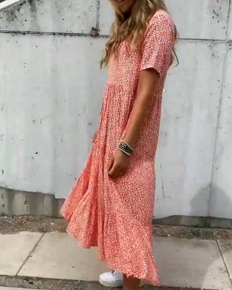 Sofie™ | Casual Floral Print Dress