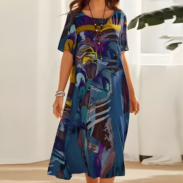 Heather™ | Comfortable Floral Dress