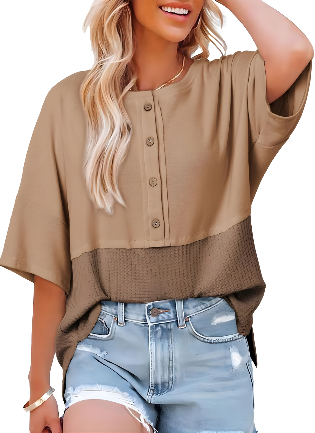 Hazel™ | Casual Button-Down Shirt