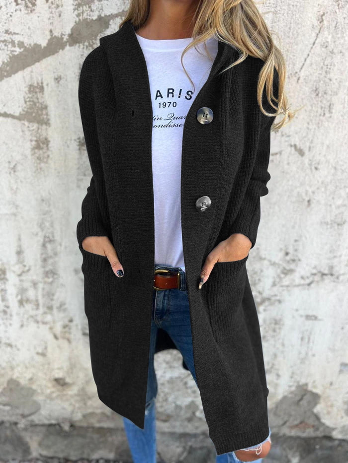 VERONICA™ | - Chic Long Knit Cardigan