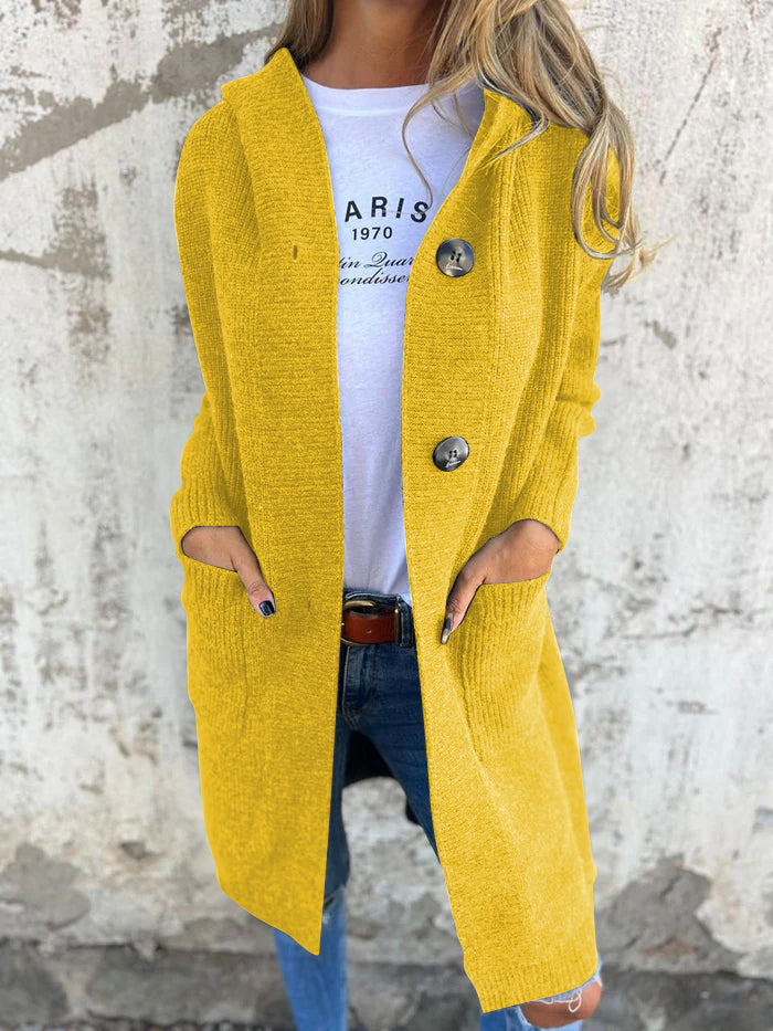 VERONICA™ | - Chic Long Knit Cardigan