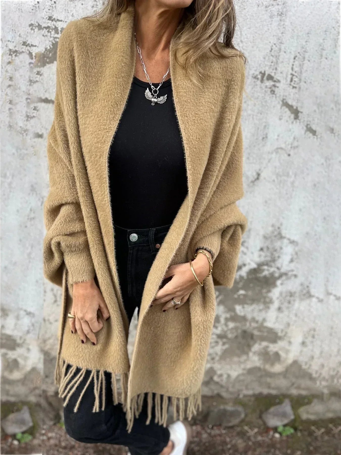 AOIBHE™ | - Elegant Drape Cardigan