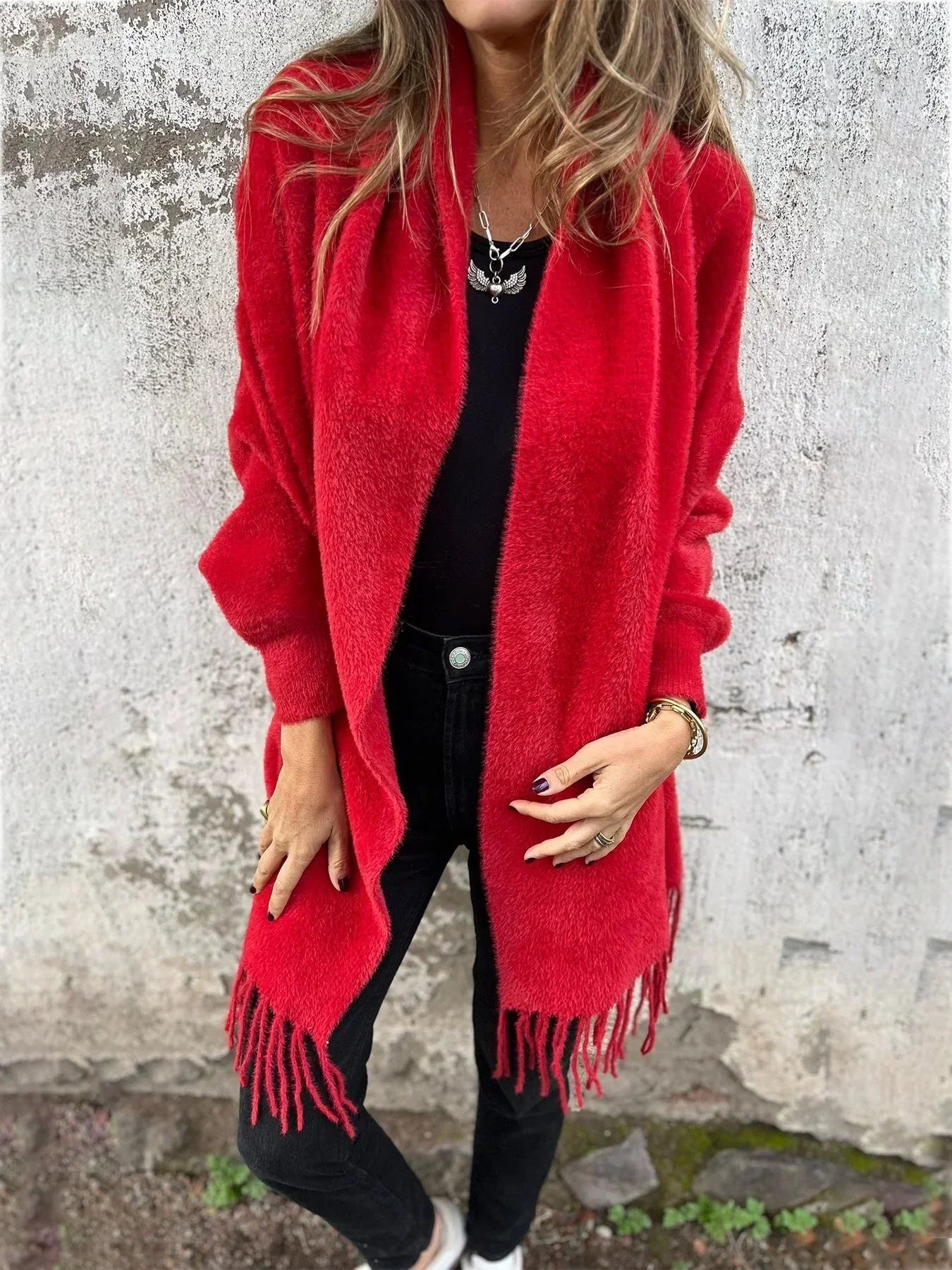 AOIBHE™ | - Elegant Drape Cardigan
