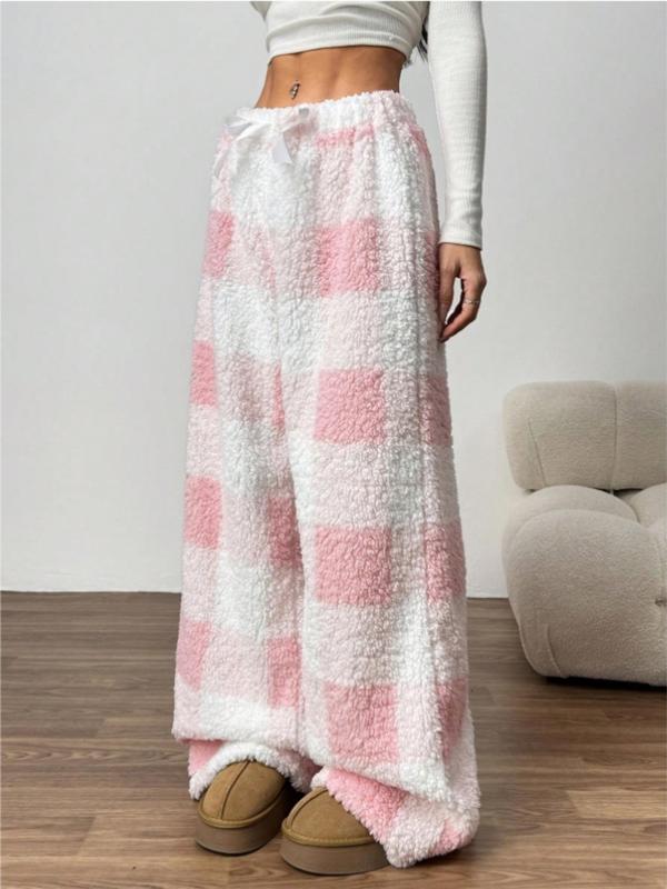 AMBER™ | - Comfortable Plaid Straight Pants for Cold Weather Wear