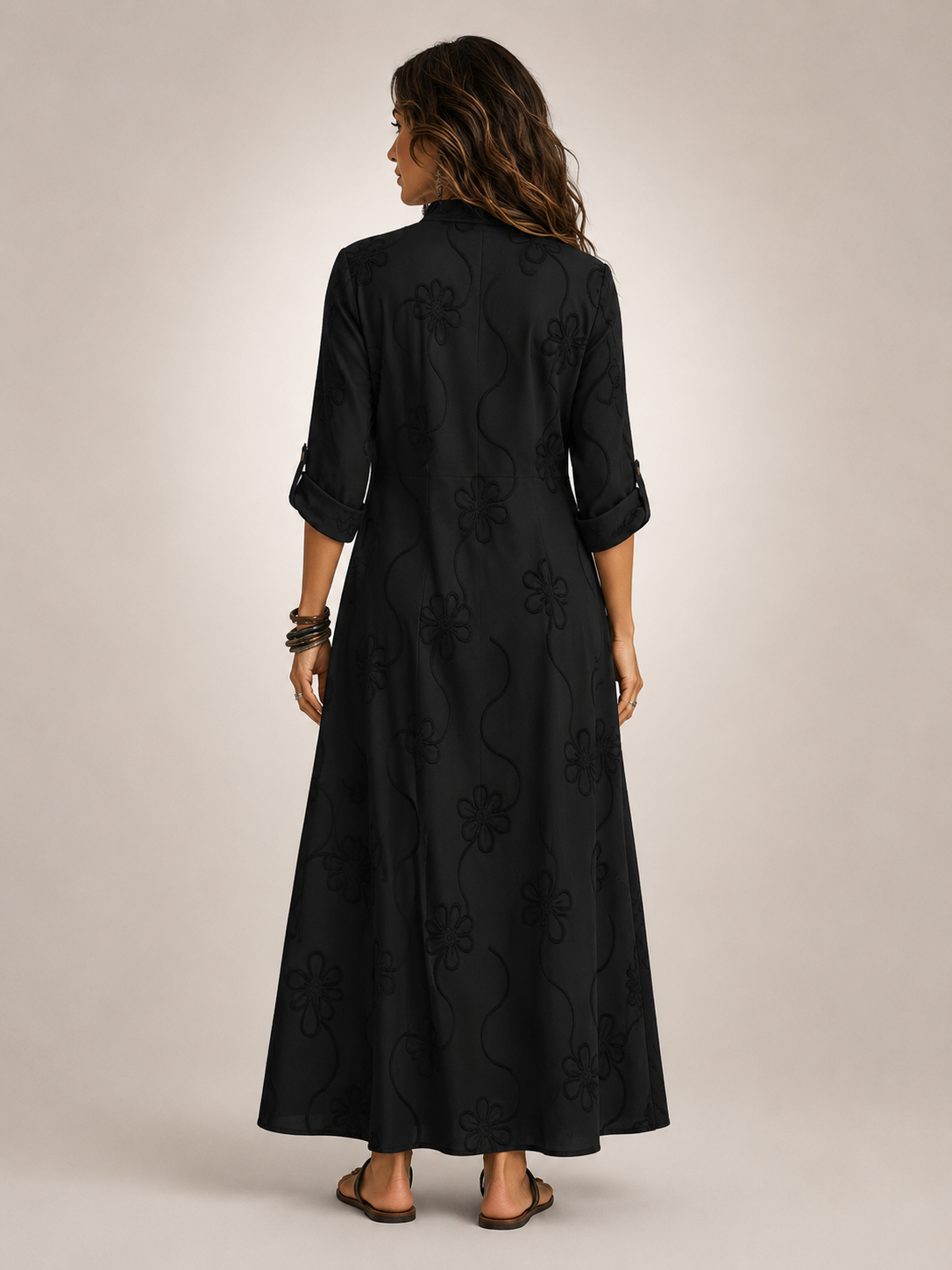 Cordelia™ | Floral Flow Maxi Dress