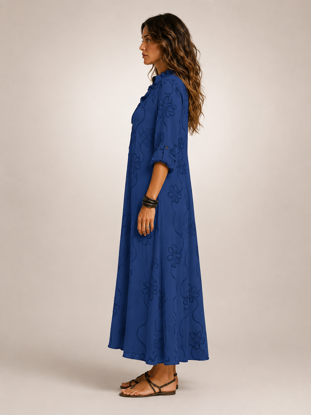 Cordelia™ | Floral Flow Maxi Dress
