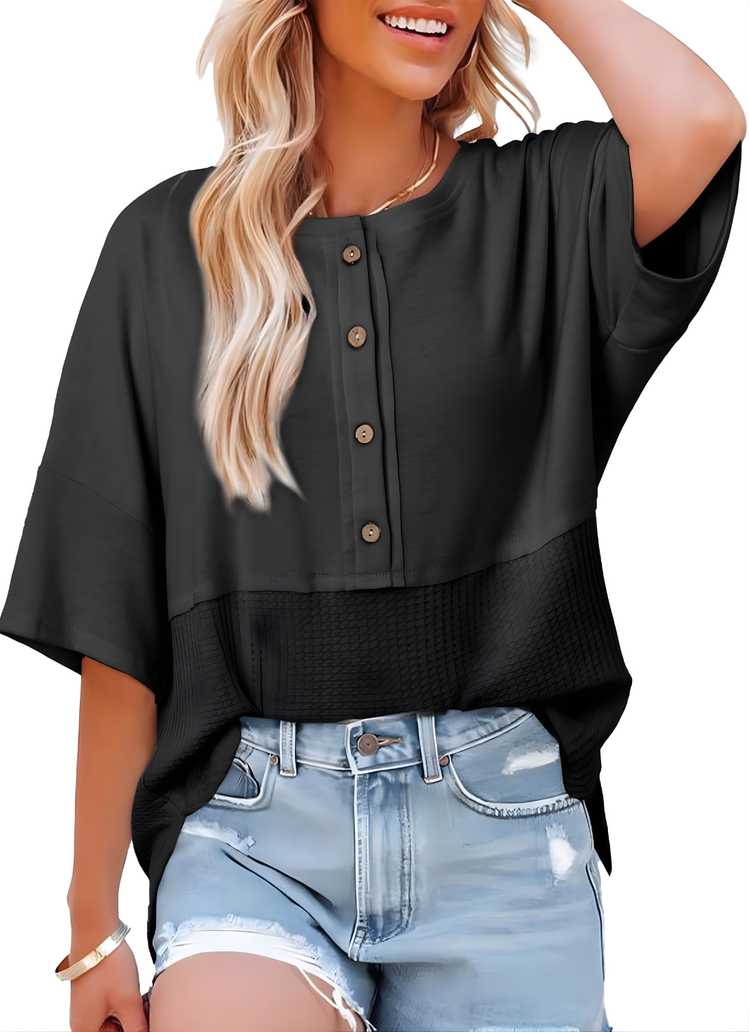 Hazel™ | Casual Button-Down Shirt