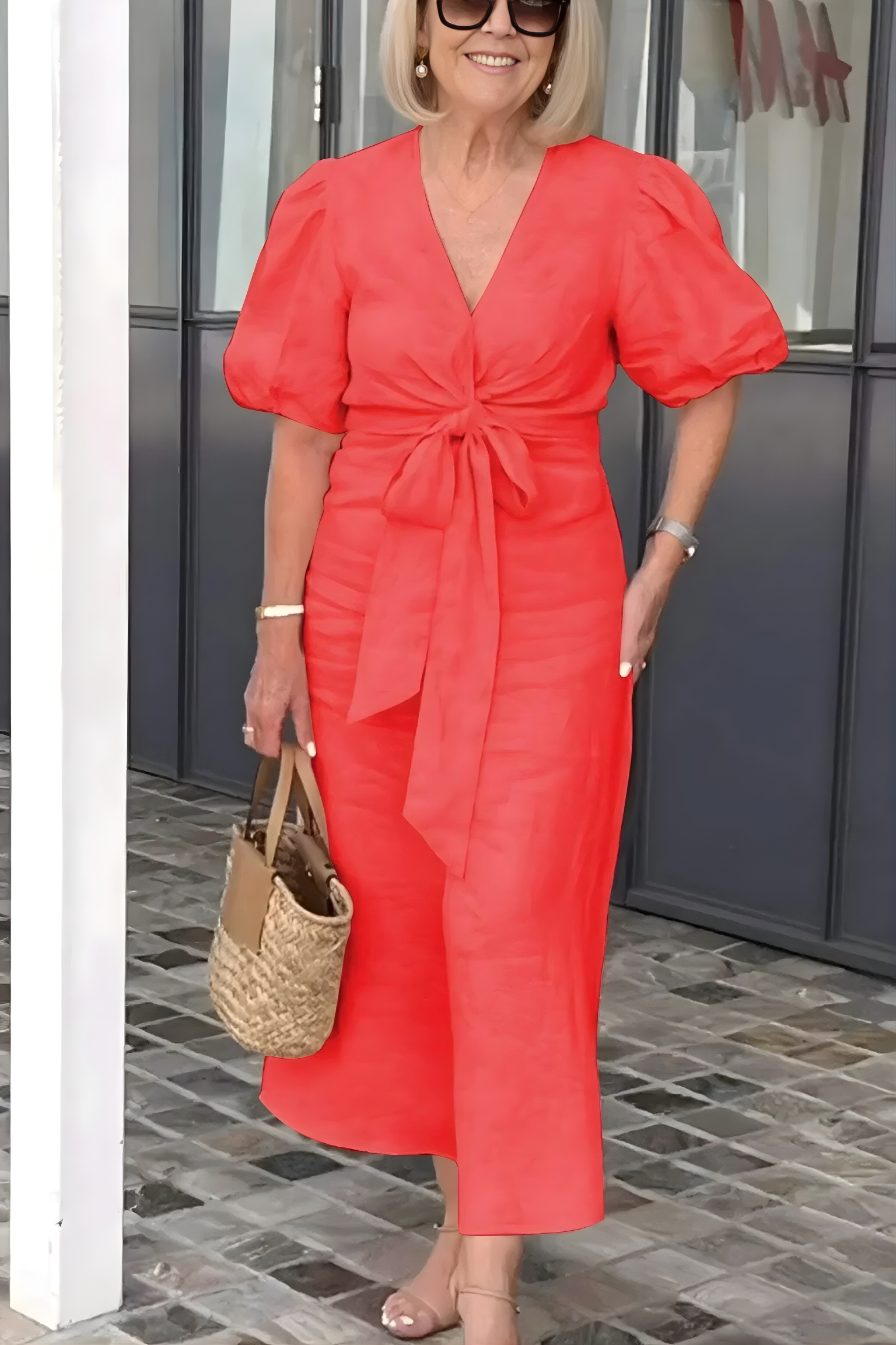 Siena™ | V-Neck Sleeve Dress