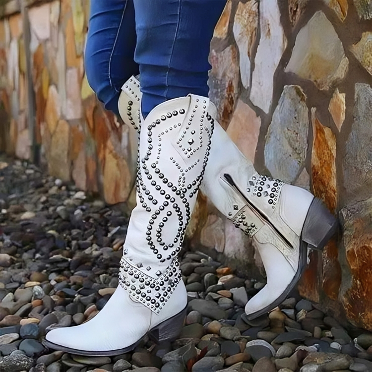 Monique™ | Western Knee-High Boots