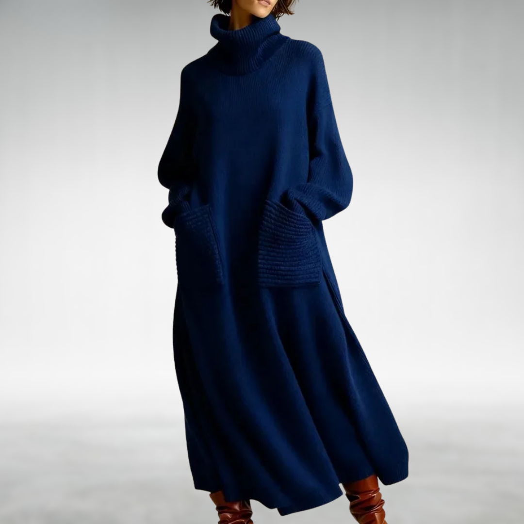 Maryam™ | Cozy Turtleneck Dress