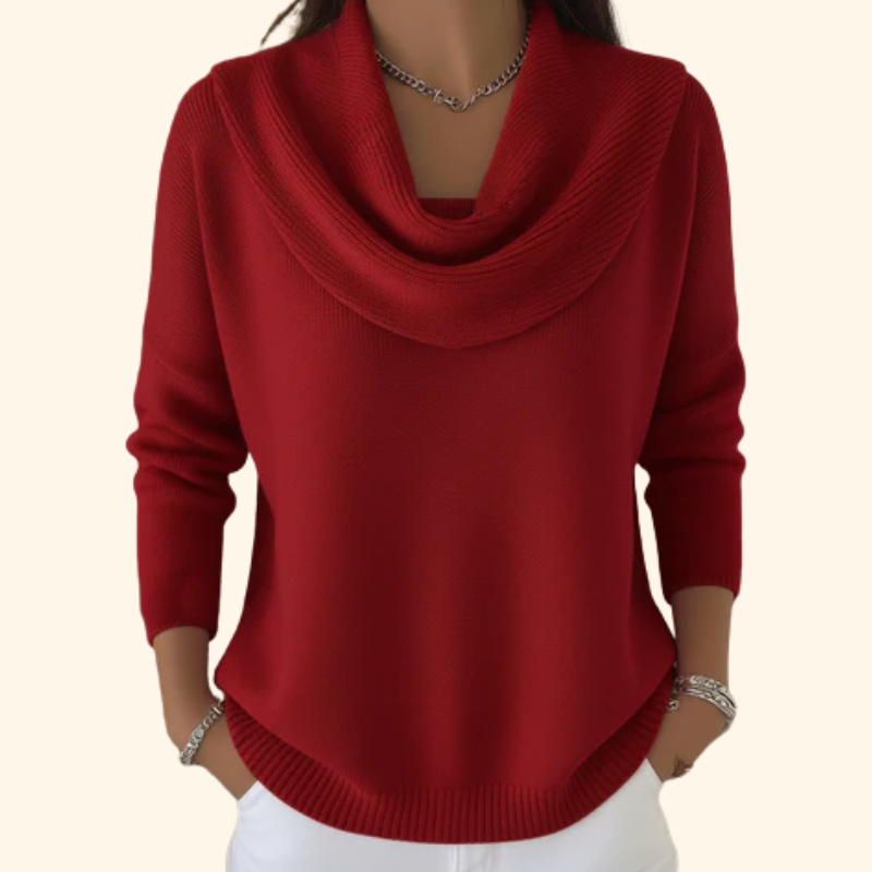 Gwen™ | Elegant Collared Sweater