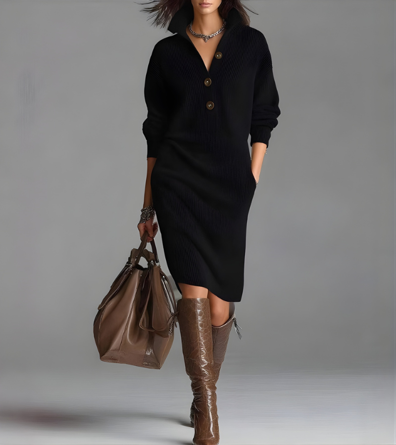 Madalyn™ | Cozy Elegant Knit Dress