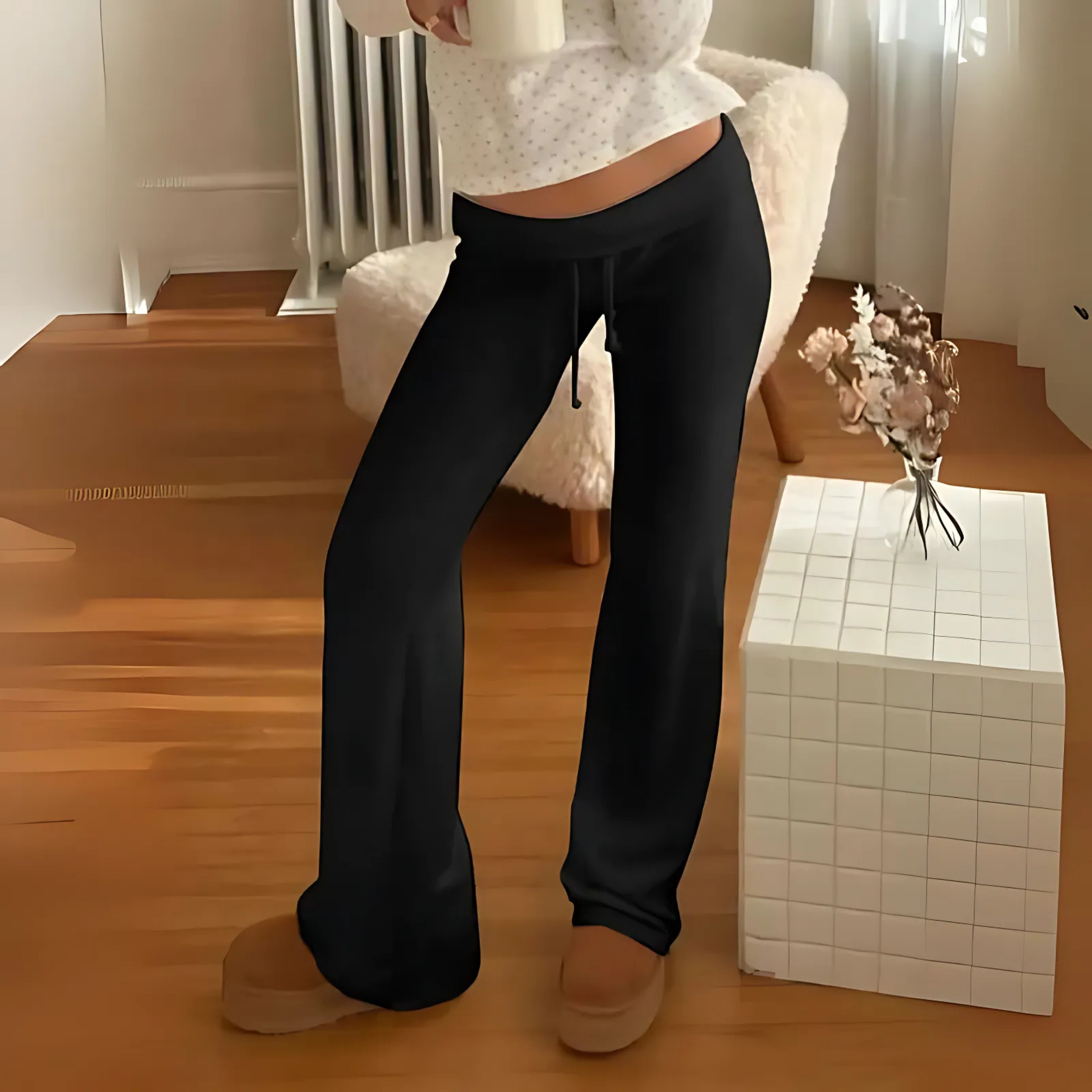 SANDOK™ | - Casual Drawstring Straight Leg Pants