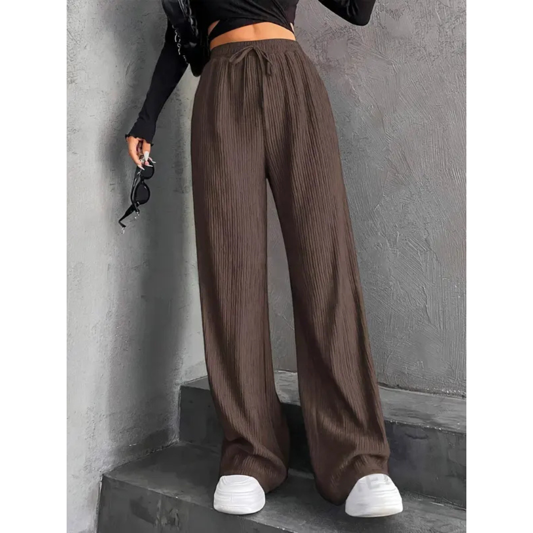ZABBY™ | - Casual Wide Leg Comfy Everyday Pants