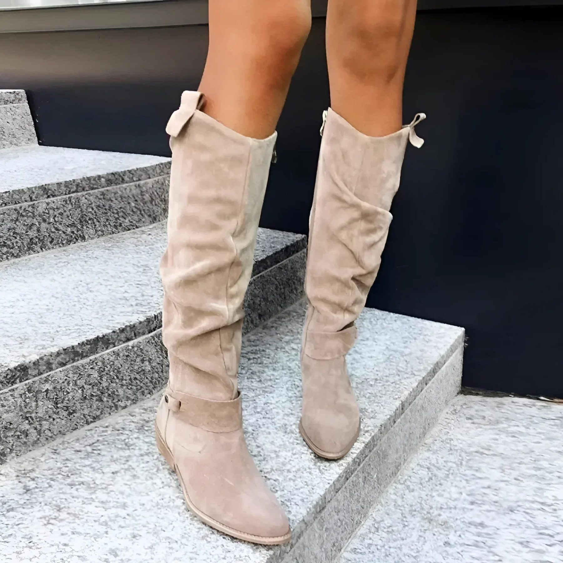 Madeleine™ | Knee-High Suede Boots