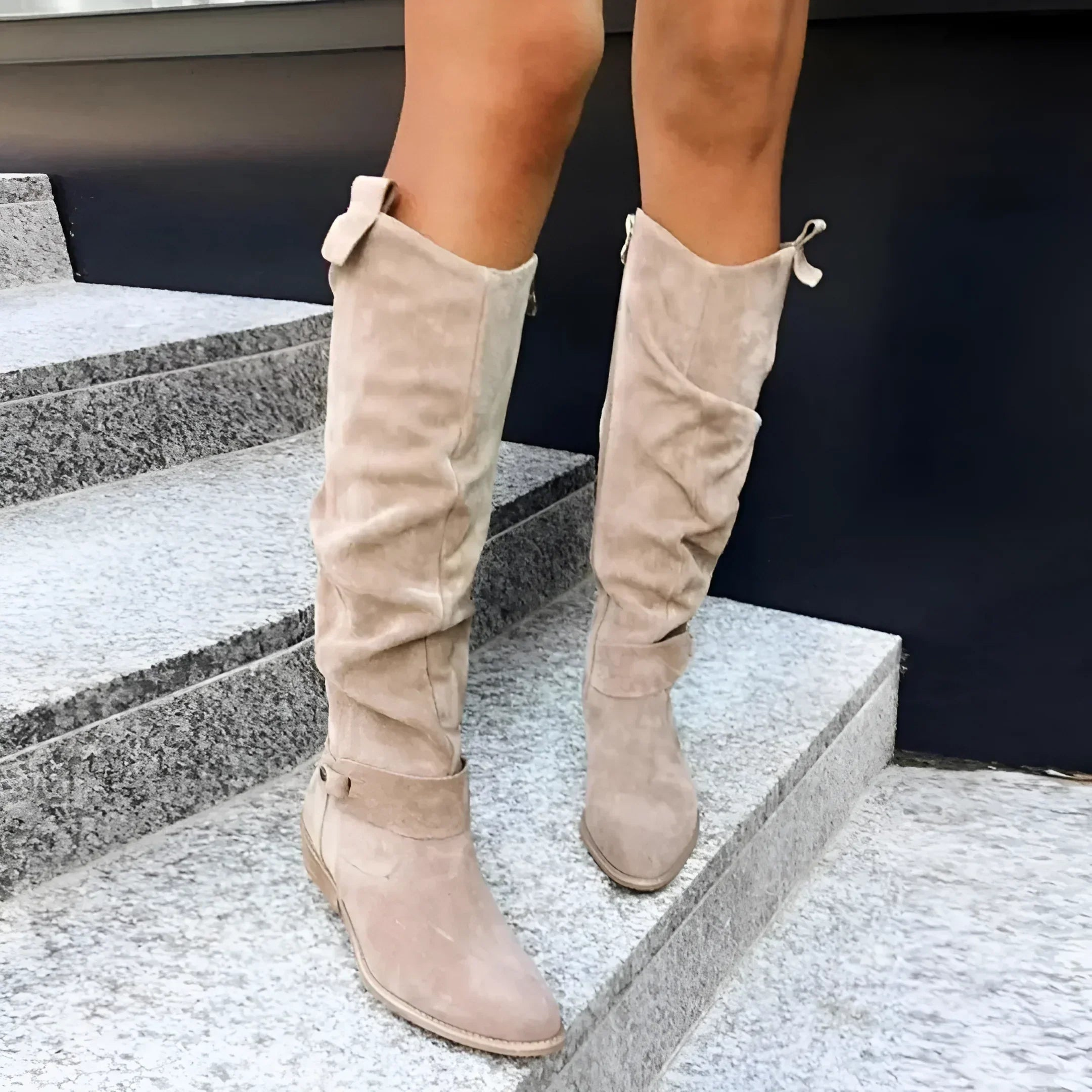 Madeleine™ | Knee-High Suede Boots