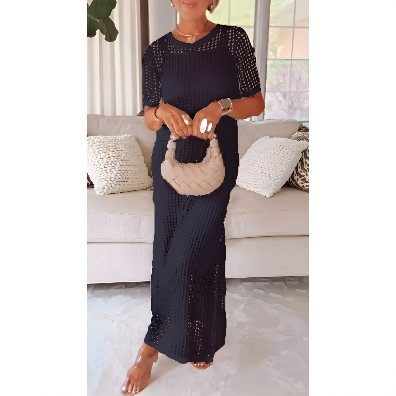 Ariella™ | Elegant Cut-Out Maxi Dress