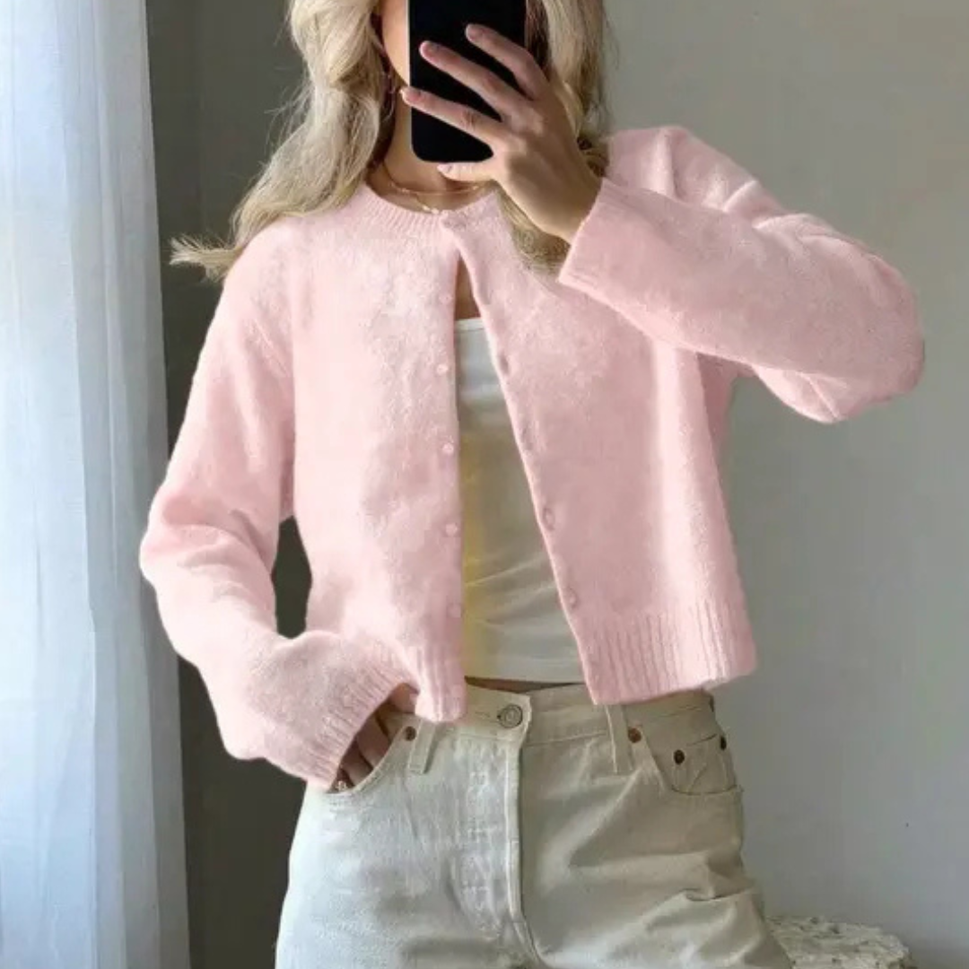 ANATALYA™ | – Everyday Cozy Button Cardigan