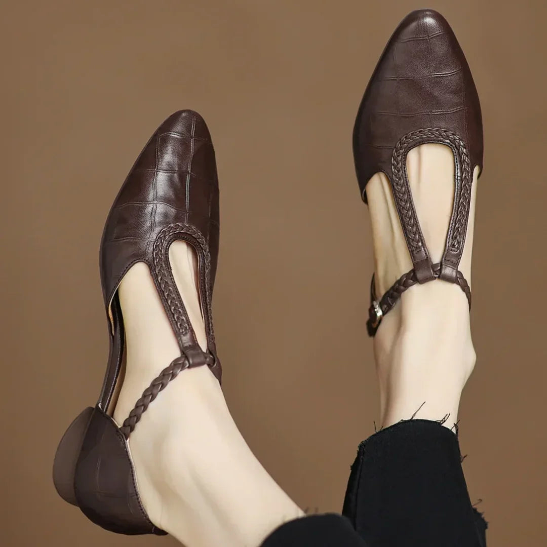 Eliana™ | Elegant Leather Sandal