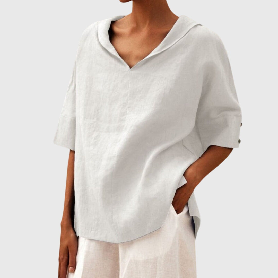Altaira™ | - Casual Loose-Fit Blouse