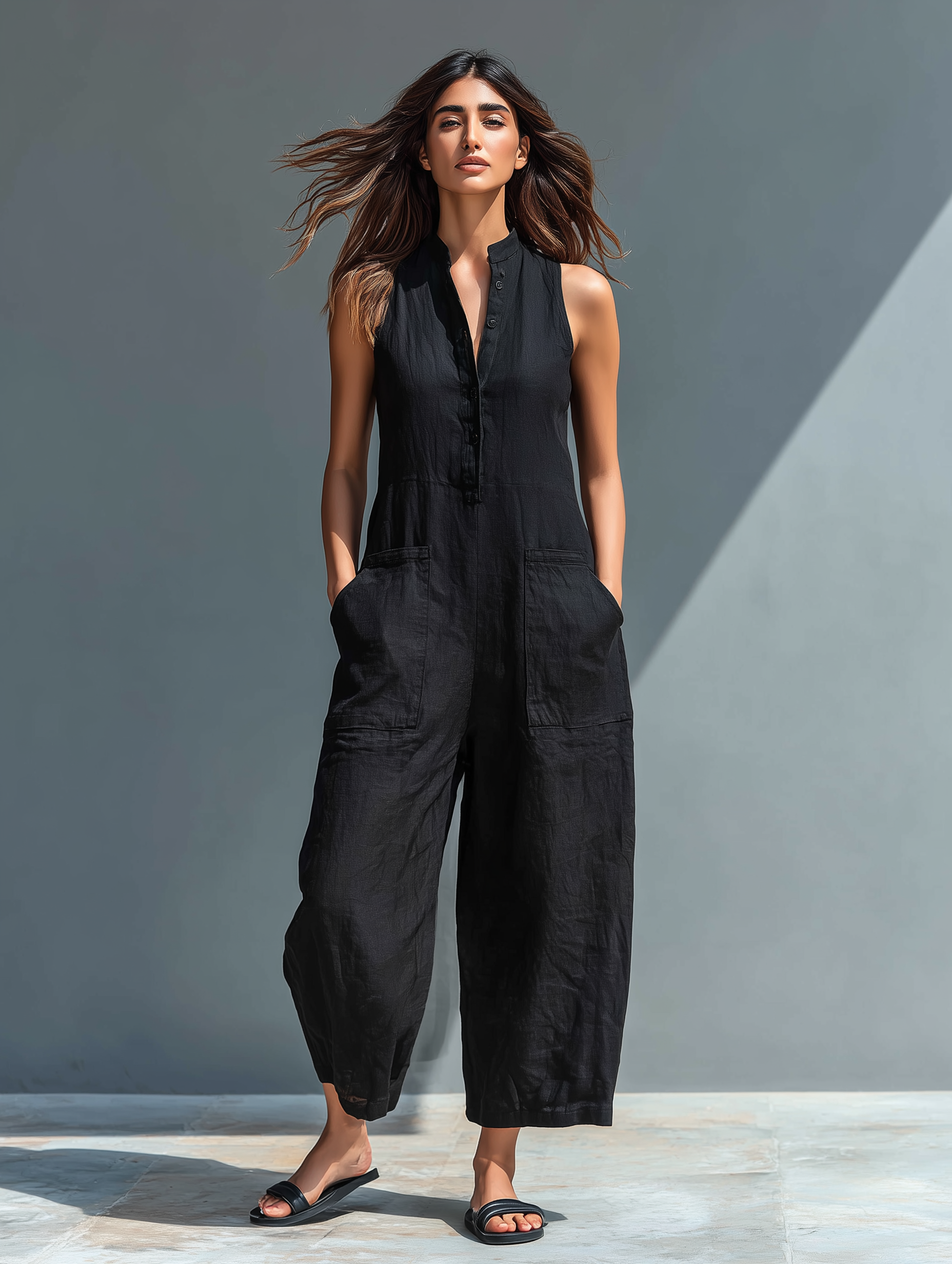 Lallie™ | Elegant Sleeveless Jumpsuit