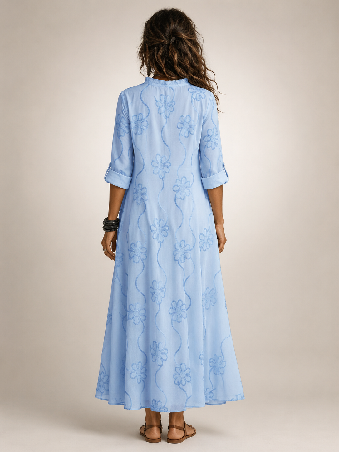 Cordelia™ | Floral Flow Maxi Dress
