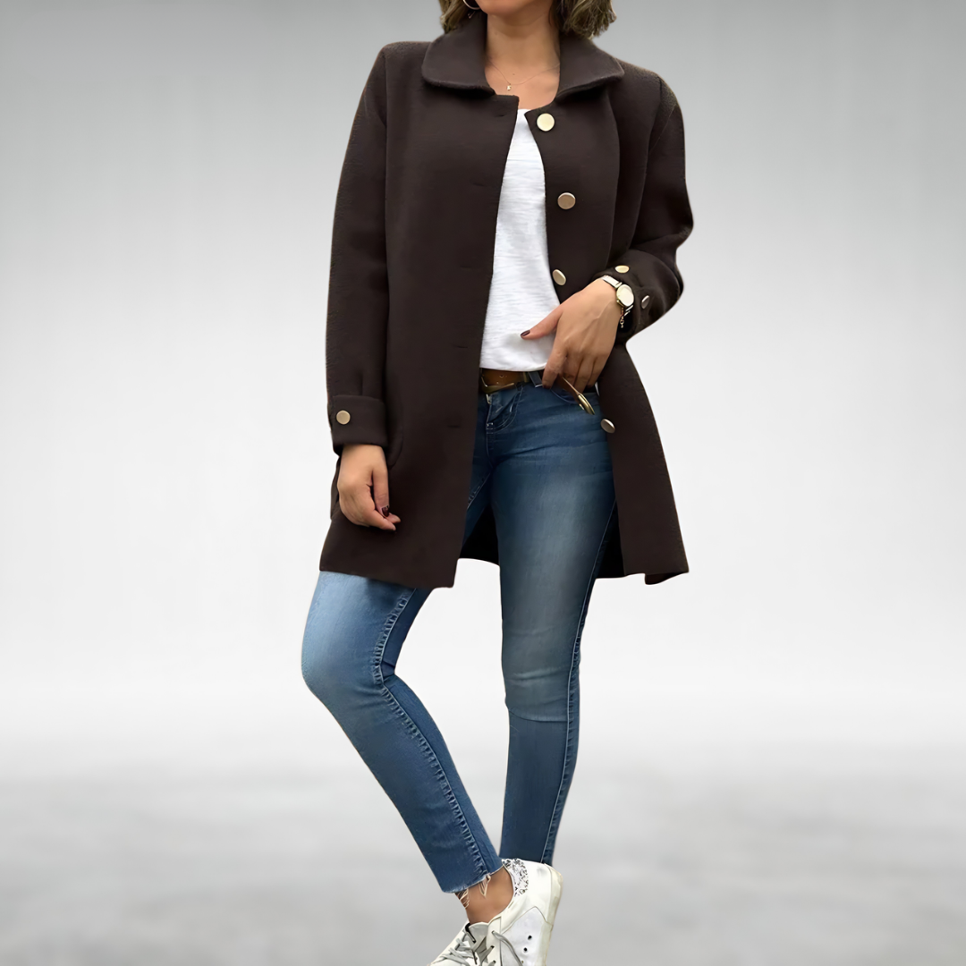 Charlotte™ | Elegant Long Winter Coat