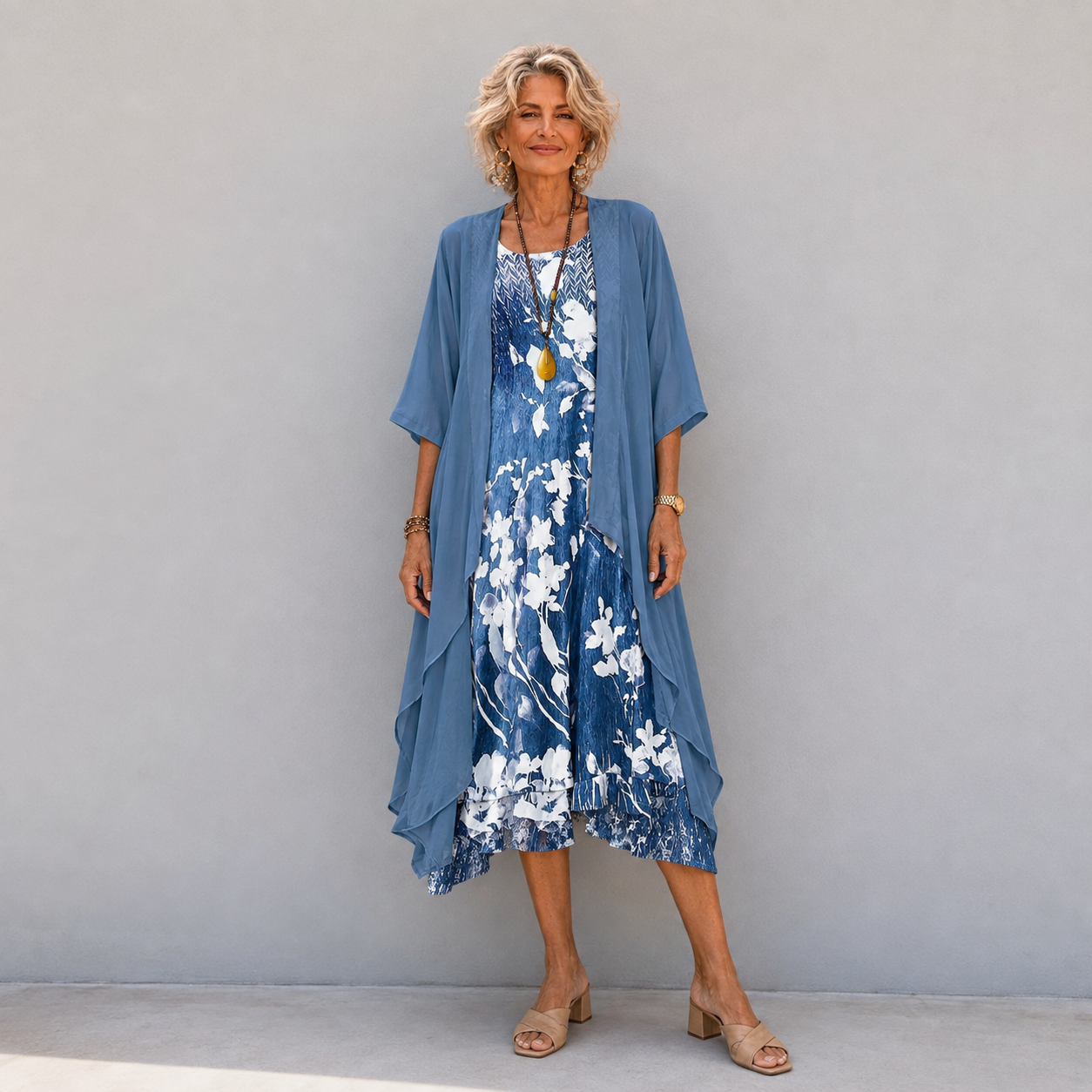 Mariana™ | Floral Cardigan Dress